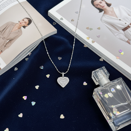 S925 Silver 23K Gold-Plated Boucheron-Style Lock & Cross Necklace